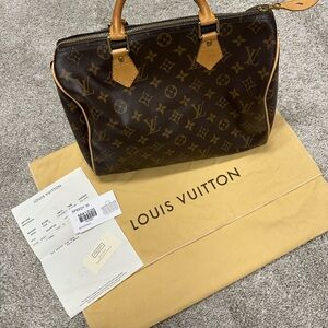 Louis Vuitton Speedy 30 Monogram Bag